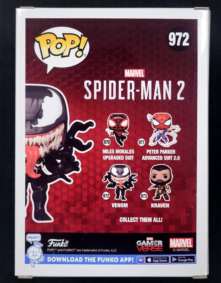 Tony Todd signed Funko Pop! autograph Venom Voice Spider-Man 2  ~ Beckett BAS