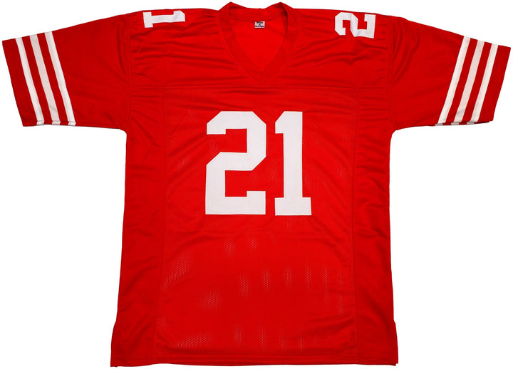 San Francisco 49ers Frank Gore Autographed Signed Red Jersey JSA