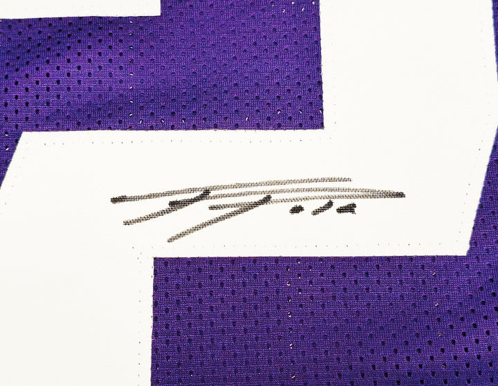 Washington Huskies Ja'Lynn Polk Autographed Signed Purple Jersey MCS Holo