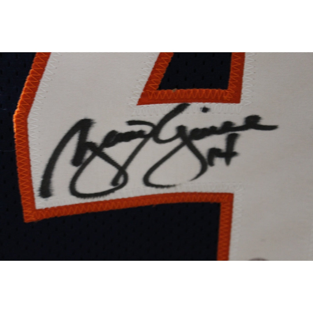 Brian Griese Signed Denver Broncos Nike 52 Blue Jersey Beckett 45070