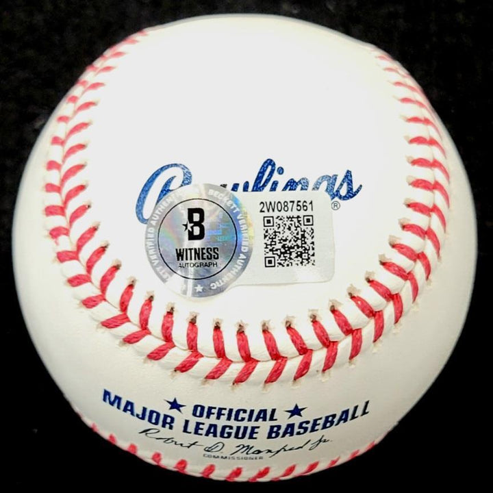 Michael Lorenzen signed "No Hitter" MLB Baseball Phillies autograph BAS Beckett
