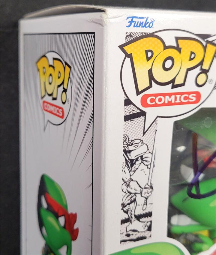 Kevin Eastman signed Michelangelo TMNT Ninja Turtles Funko Pop! 34 autograph JSA