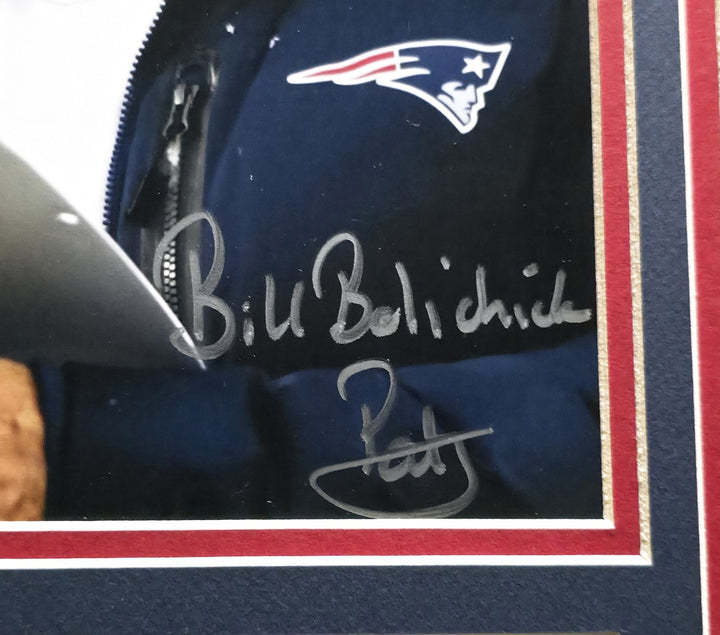 Bill Belichick Signed Framed 8x10 Photo Patriots "Pats" Beckett #AC76071