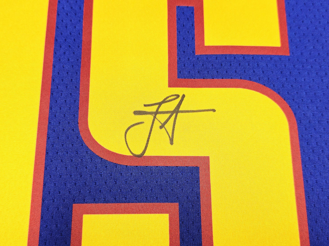 Nuggets Nikola Jokic Auto Blue Nike Statement Edition Jersey Size 52 NBA MVP JSA