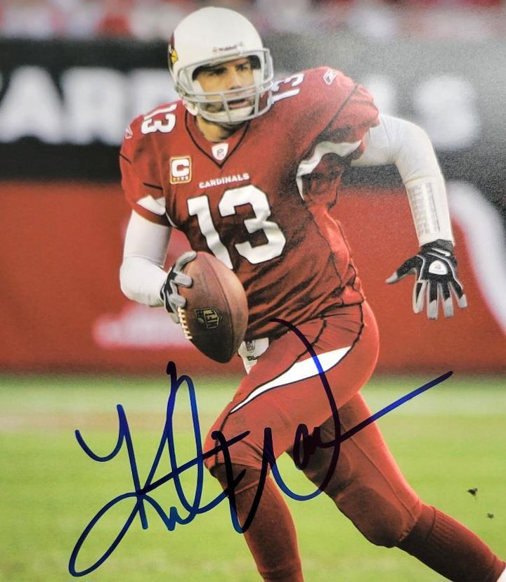 Kurt Warner signed Cardinals 11x14 Photo #2 autograph ~ Beckett BAS Holo