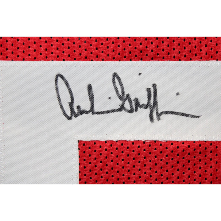 Archie Griffin Autographed College Style XL Jersey Red 74/75 HT BAS W 58512