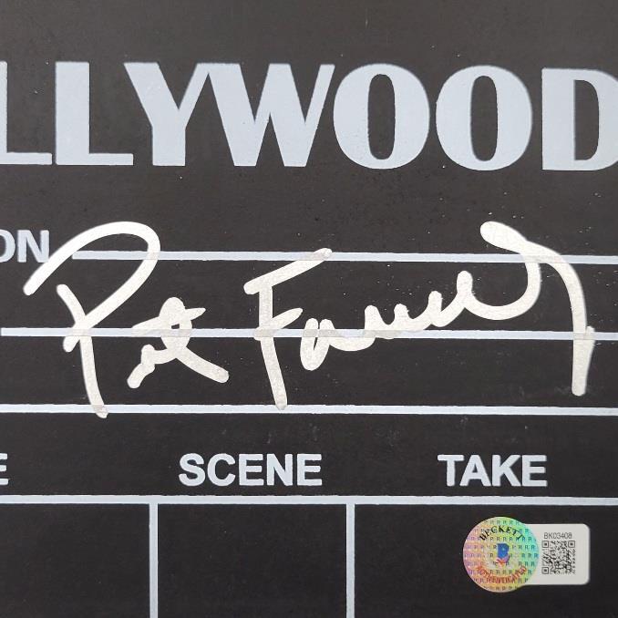 Peter Farrelly signed Clap Board Clapper autograph Kingpin ~ BAS Beckett