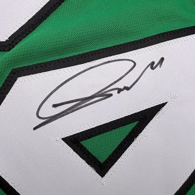 Framed Autographed Andrew Mukuba Philadelphia Kelly Pro Cut Jersey JSA COA
