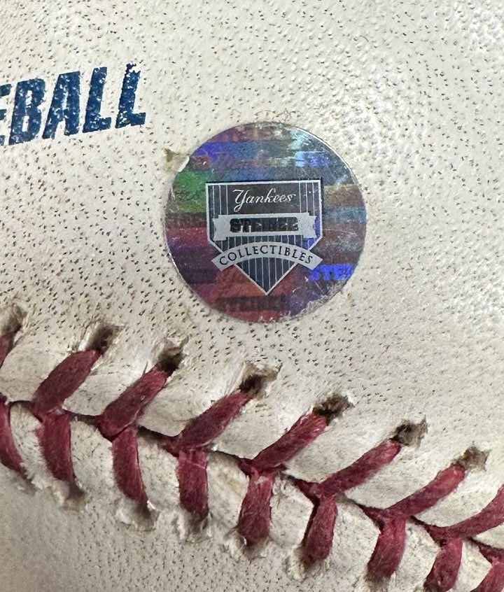 Mariano Rivera Signed Game Used MLB Baseball Yankees Autograph Steiner COA HOF