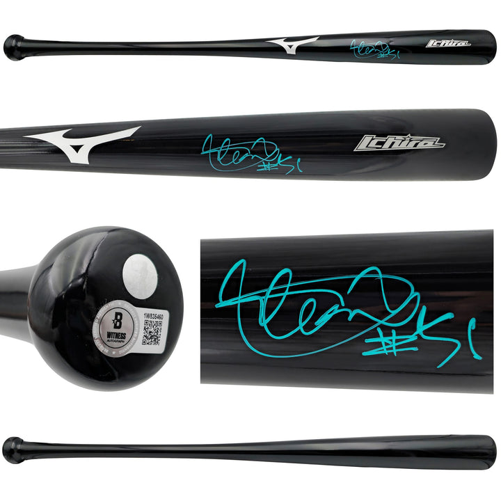 Ichiro Suzuki Auto Black Mizuno Player Model Baseball Bat Mariners 51 IS & BAS