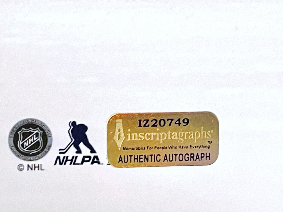 Logan Thompson Signed Inscribed 1st S/O Vegas Golden Knights 16x20 Photo IGM COA