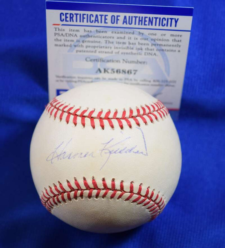 Harmon Killebrew PSA DNA Coa Autograph National League ONL Signed Baseball