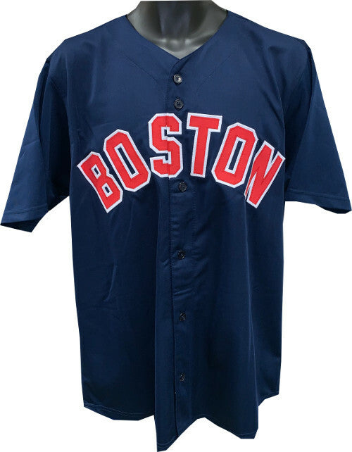 Wade Boggs signed Navy Pro Baseball Jersey XL- JSA Witnessed Hologram
