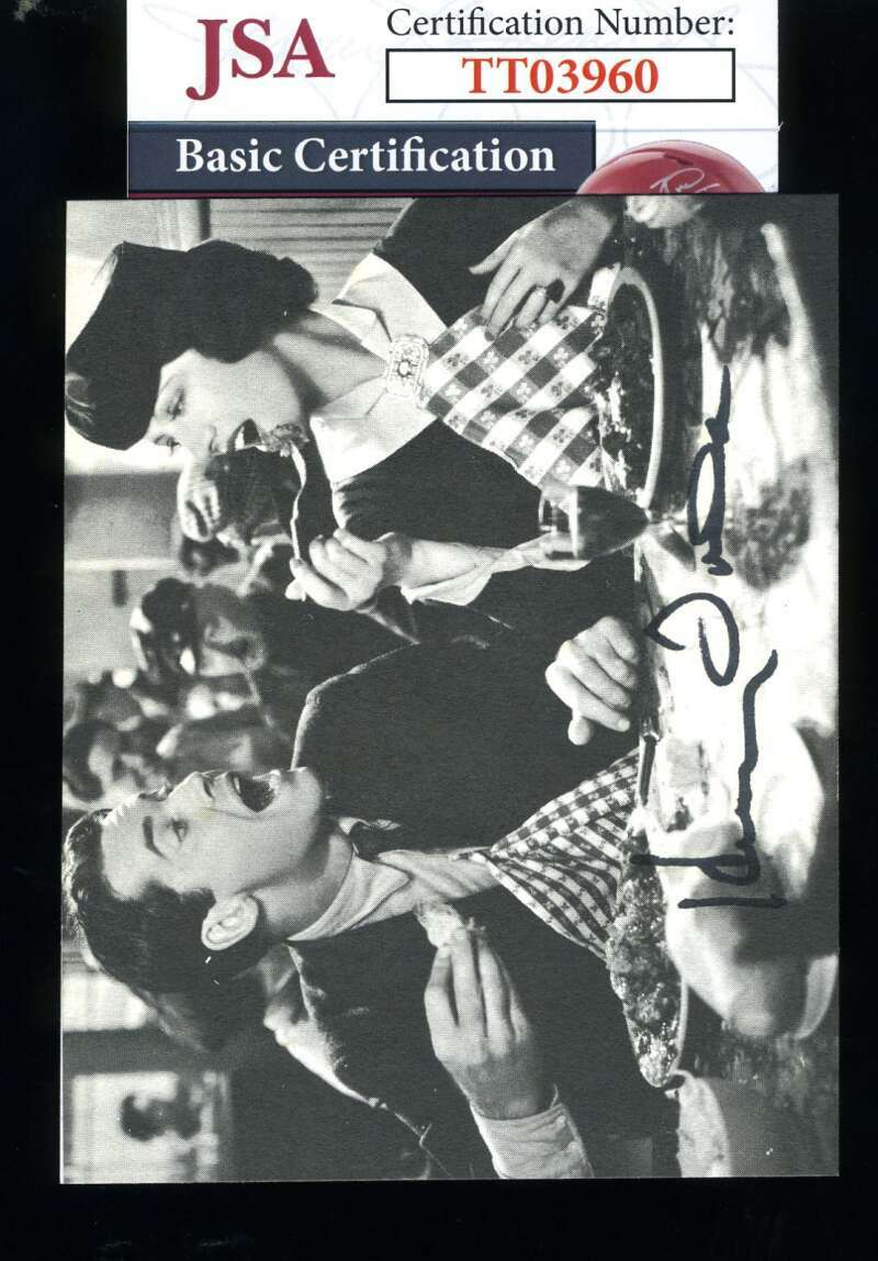 Henry Fonda JSA Coa Signed Small Photo Autograph 3