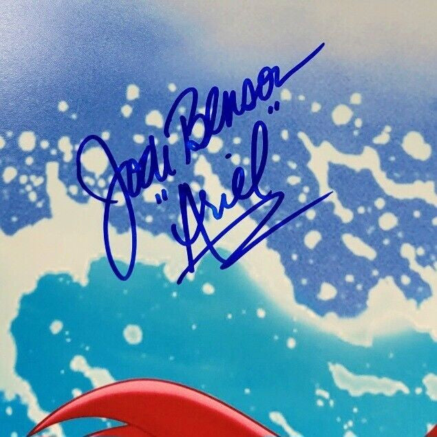 Jodi Benson signed Little Mermaid 11x17 Photo 2 Ariel Autograph Beckett BAS Holo