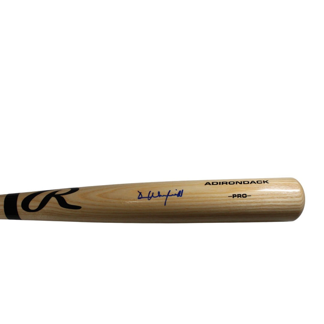 Dave Winfield Autographed New York Yankees Blonde Baseball Bat Beckett W 54083