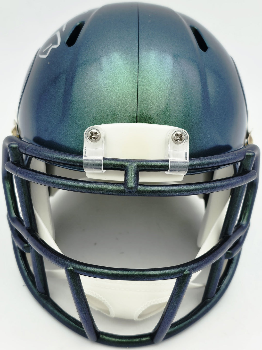 AJ Barner Signed Seattle Seahawks Rivalries Speed Mini Helmet Beckett Witness
