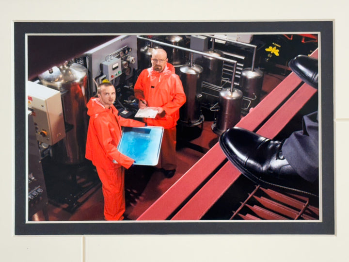 Breaking Bad Authentic Screen Used Prop Meth Blue Sky Memorabilia Framed Collage
