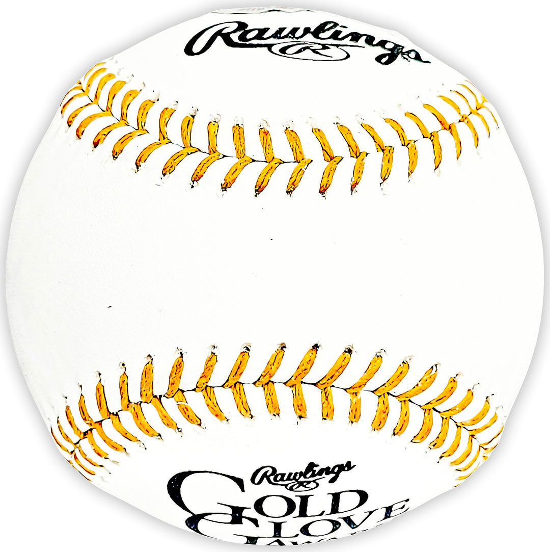 Scott Rolen Auto Official Gold Glove Logo MLB Baseball Cardinals 8X GG Beckett