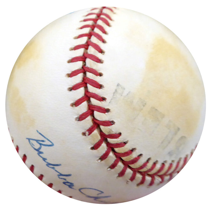 Bubba Church Signed AL Baseball Phillies, Reds Beckett #F26464