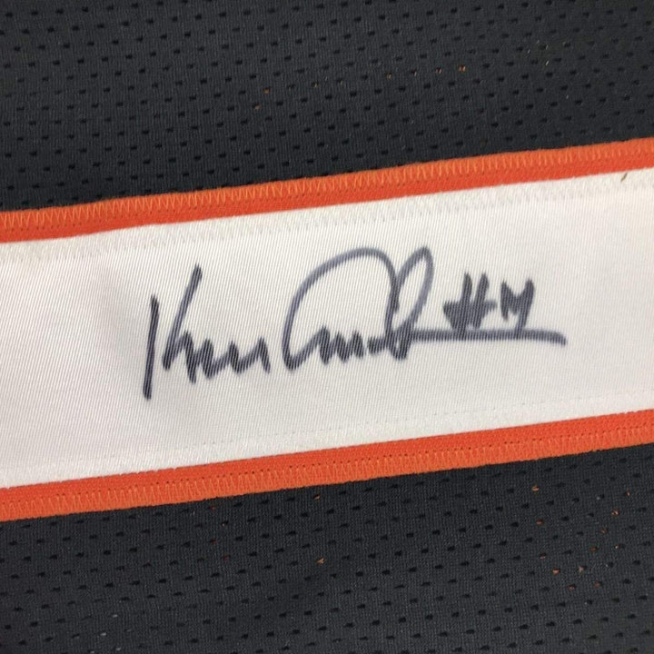 FRAMED Signed KEN ANDERSON 35x39 Cincinnati Black Jersey JSA COA