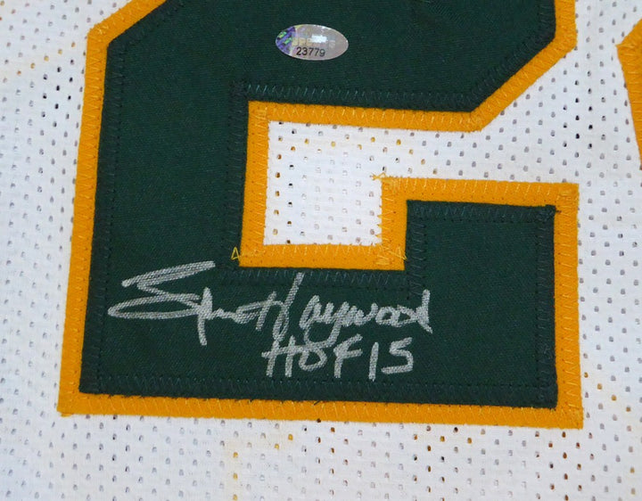 Seattle Sonics Spencer Haywood Autographed Signed White Jersey "HOF 15" MCS Holo
