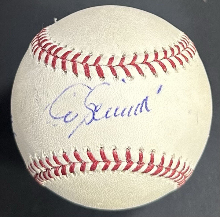 Albert Pujols Signed Official MLB Baseball LA Angels Scioscia 4 Auto PSA LOA