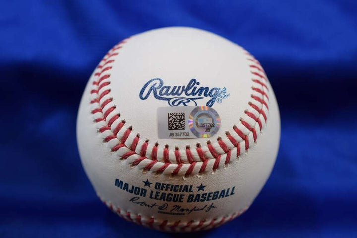 Jacoby Ellsbury MLB Authentic COA Autographed Major League Signed OML Baseball