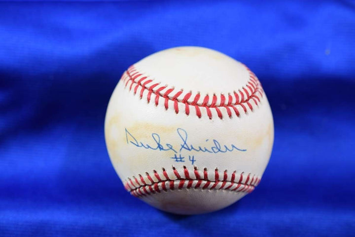 Duke Snider PSA DNA Autograph National League ONL Signed Baseball 4