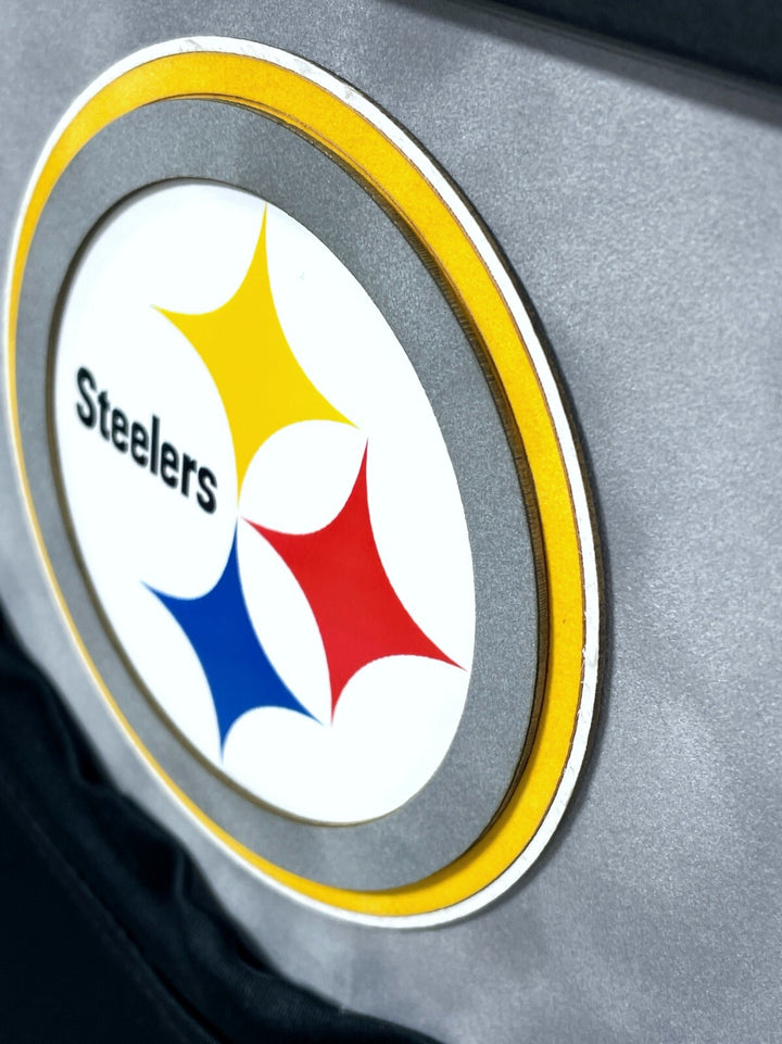 Troy Polamalu Autographed Pittsburgh Steelers Black Jersey Framed BAS Signed