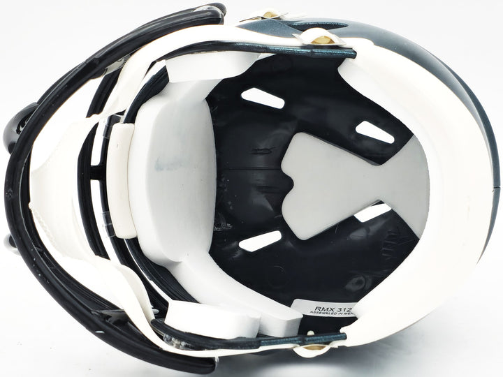 Jalen Carter Signed Philadelphia Eagles Green Speed Mini Helmet Beckett Wit