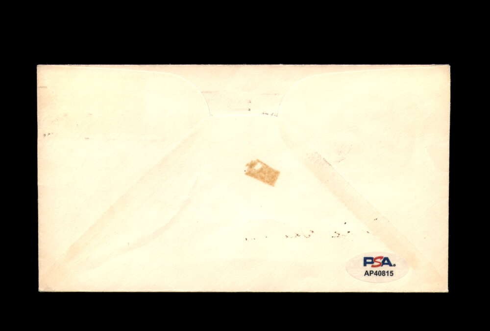 Bucky Harris PSA DNA Signed FDC 1939 First Day Cover Cache Autograph