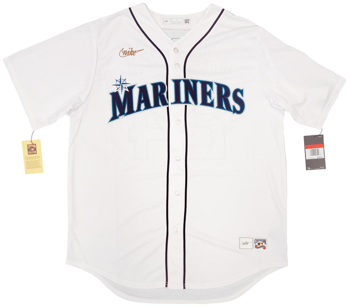 Seattle Mariners Ken Griffey Jr. Signed White Nike Cooperstown Edition Jersey