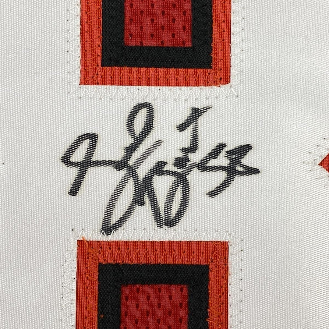 Framed Signed Shaquil Shaq Barrett 35x39 Tampa Bay Red Jersey PSA/DNA COA