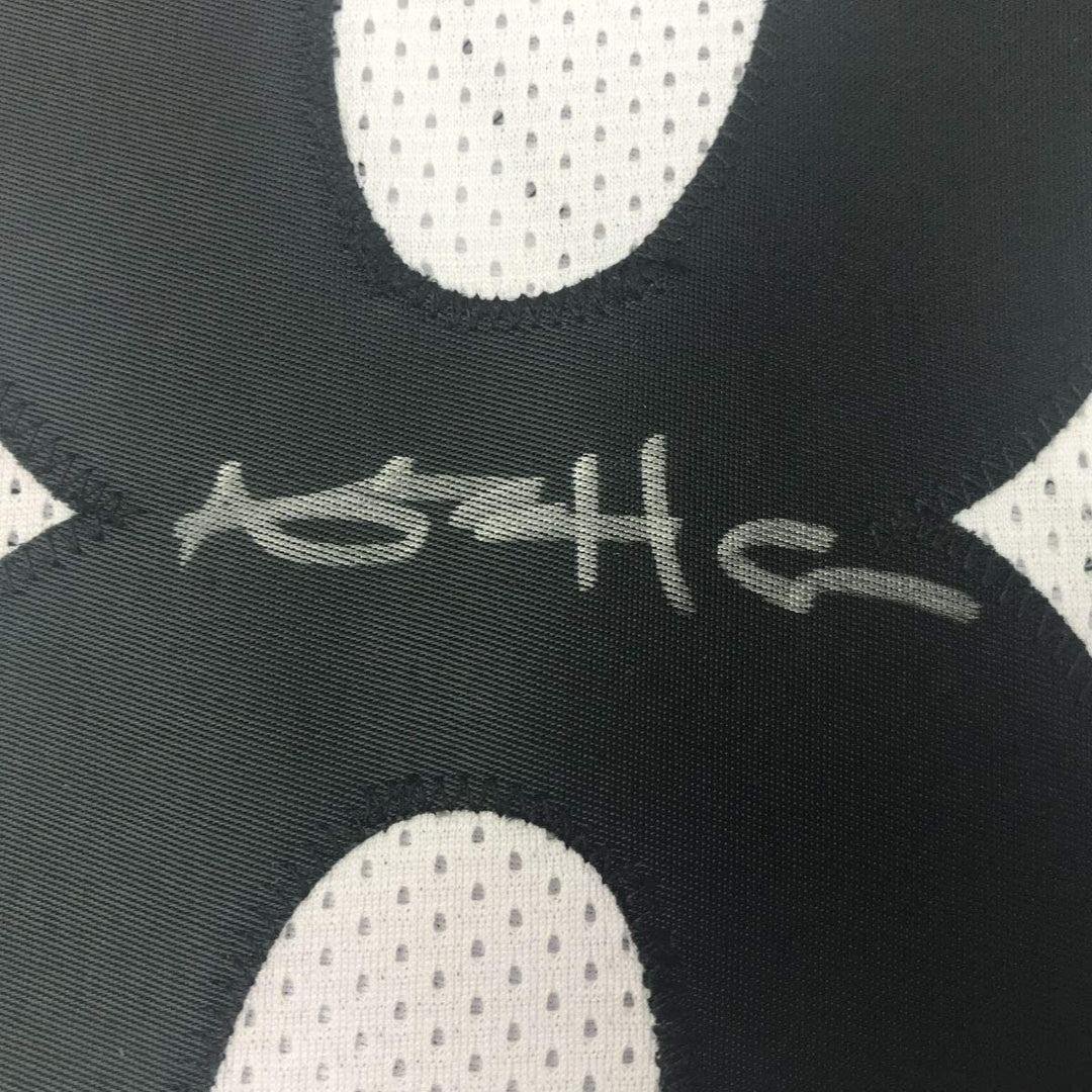 Framed Signed Antonio Brown 35x39 Pittsburgh Steelers White Jersey BAS COA