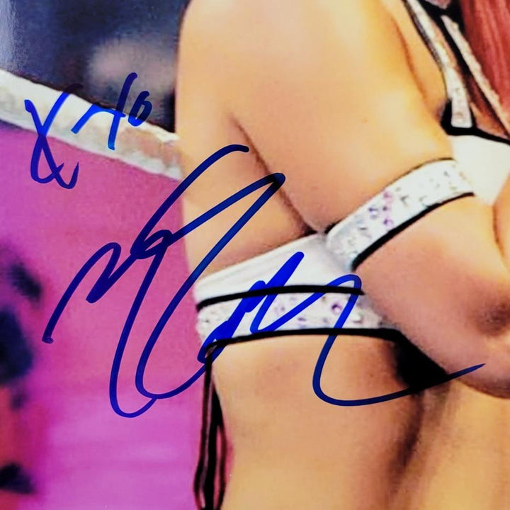Eva Marie signed 11x14 photo autograph WWE Wrestling Diva ~ PSA/DNA COA