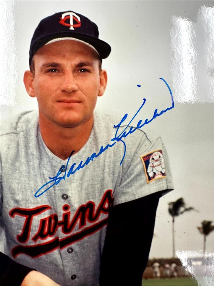 Harmon Killebrew signed Minnesota Twins 8x10 Photo autograph ~ Beckett BAS
