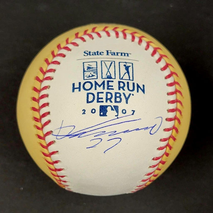 Vladimir Guerrero autograph signed 2007 HR Derby Baseball ~ BAS Beckett Witness