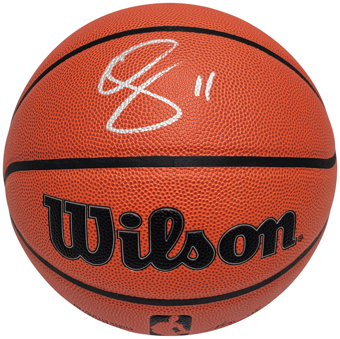 DeMar DeRozan Auto Indoor Outdoor Authentic Game Basketball Kings, Bulls Beckett
