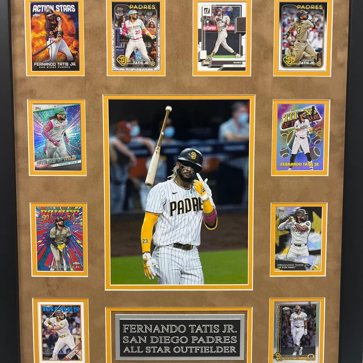 Fernando Tatís Jr 10-Card Custom Display Frame San Diego Padres