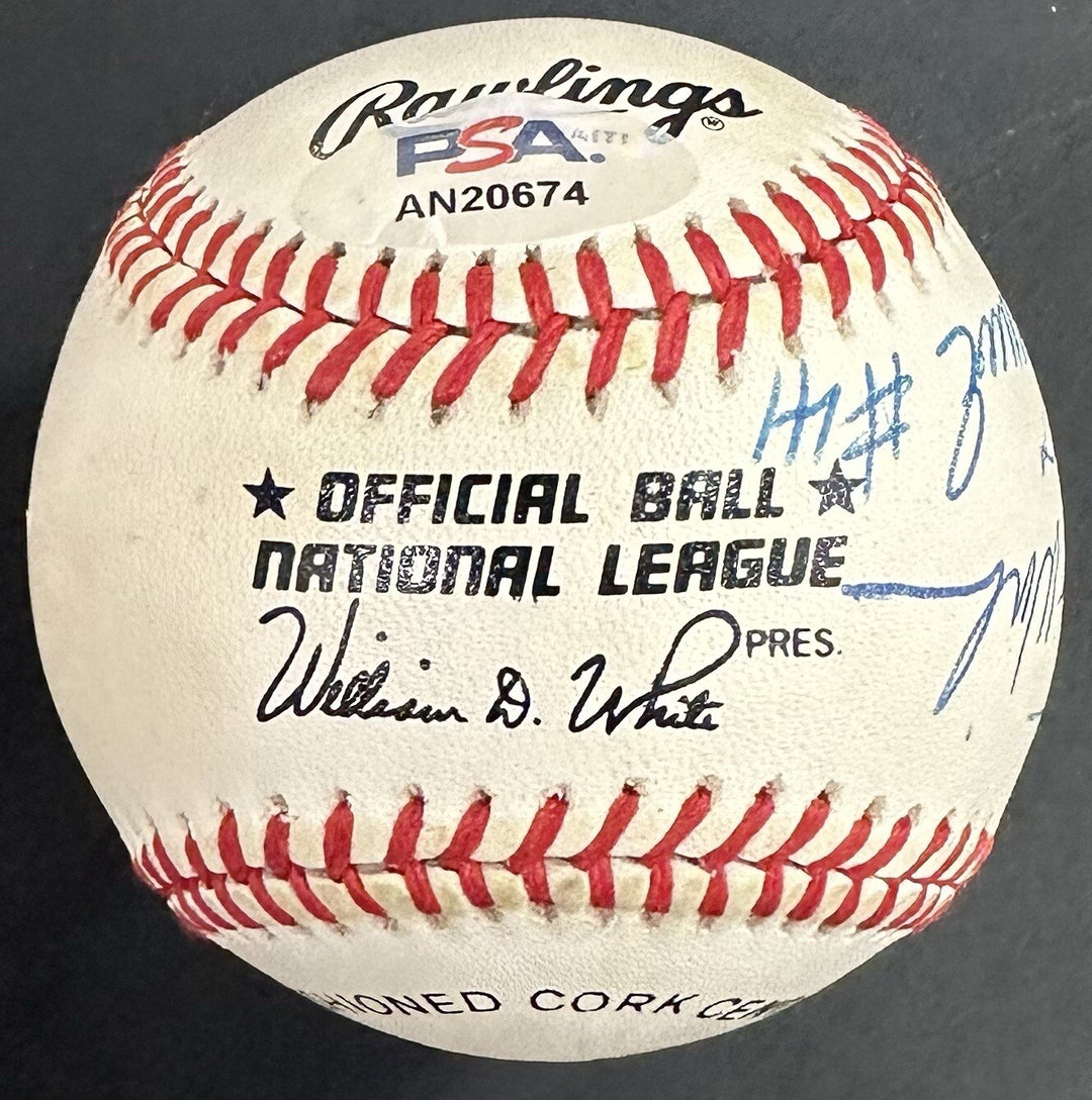 Tom Seaver Signed NL Baseball NY Mets To Lou Best Wishes #41 Mint Auto PSA HOF