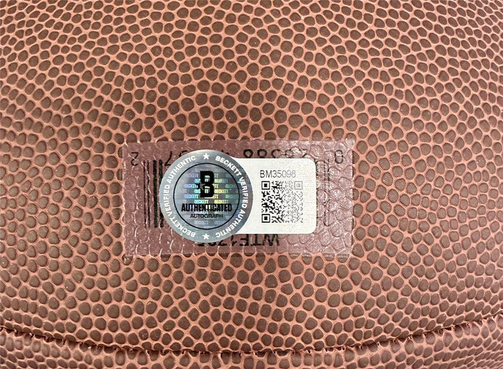 Rome Odunze signed Wilson Replica NFL Football Bears autograph (A) ~ Beckett BAS