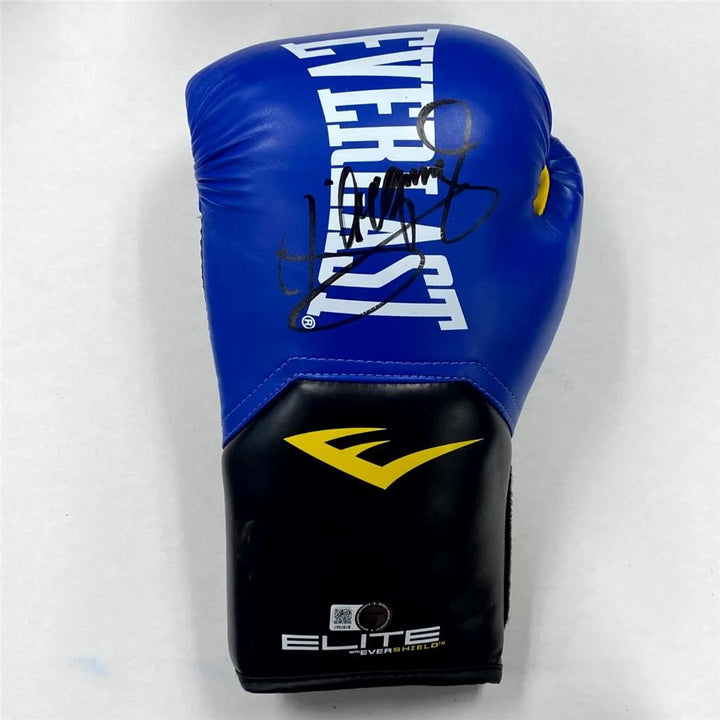 Manny Pacquiao signed Blue Everlast Boxing Glove autograph (A) ~ Beckett BAS