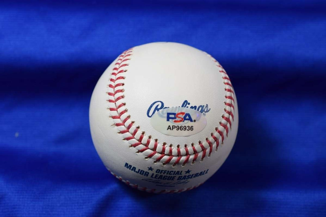 Vladimir Guerrero PSA DNA Autograph Major League OML Signed Baseball Expos
