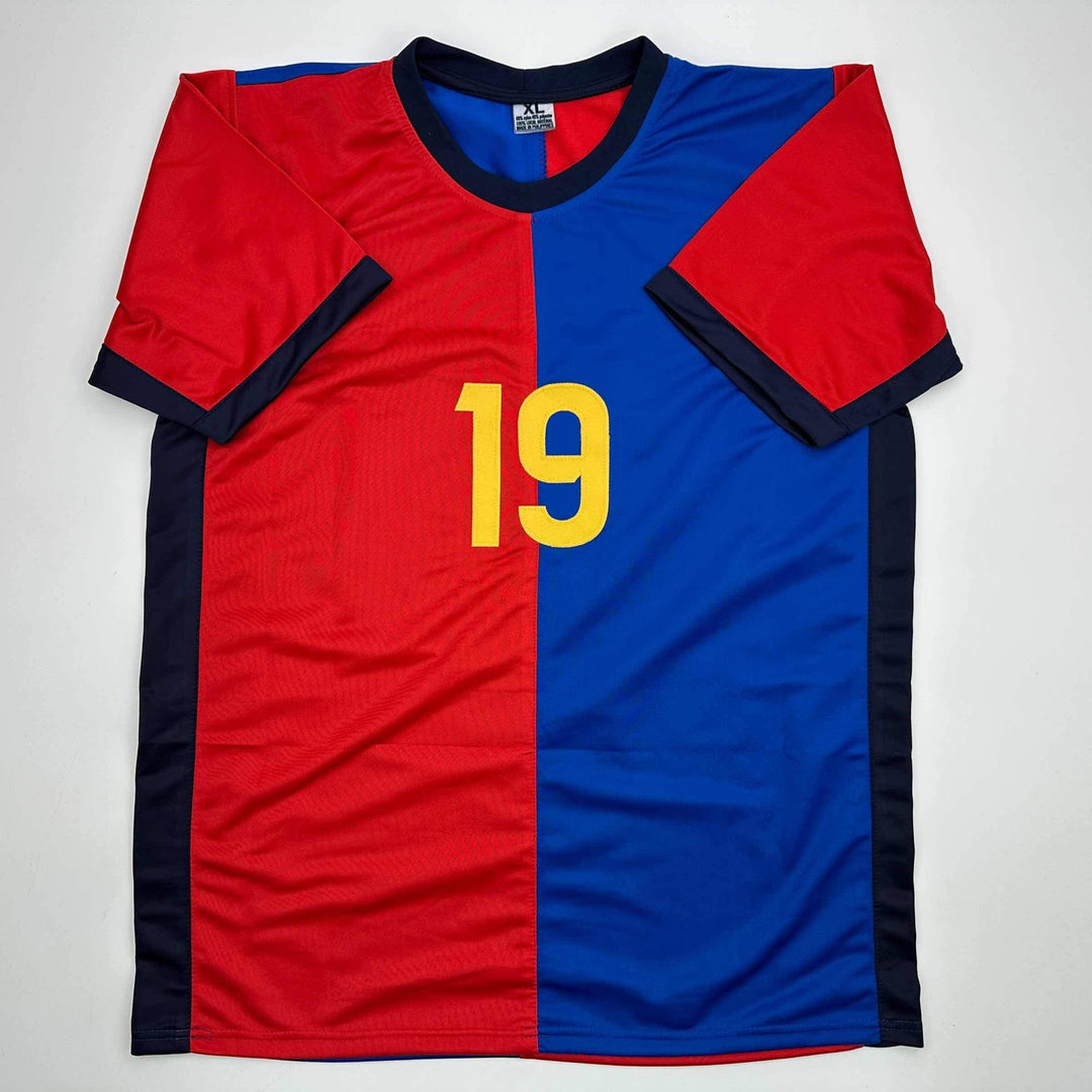 Facsimile Autographed Lamine Yamal FC Barcelona Reprint Jersey Size Men's XL