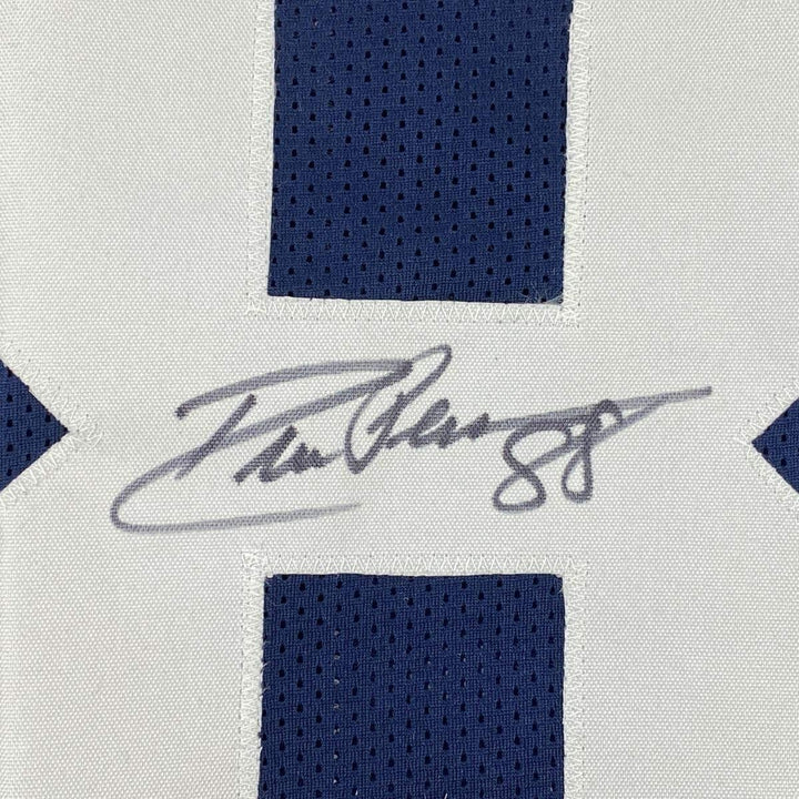 FRAMED Signed DREW PEARSON 35x39 Dallas Thanksgiving Jersey JSA COA