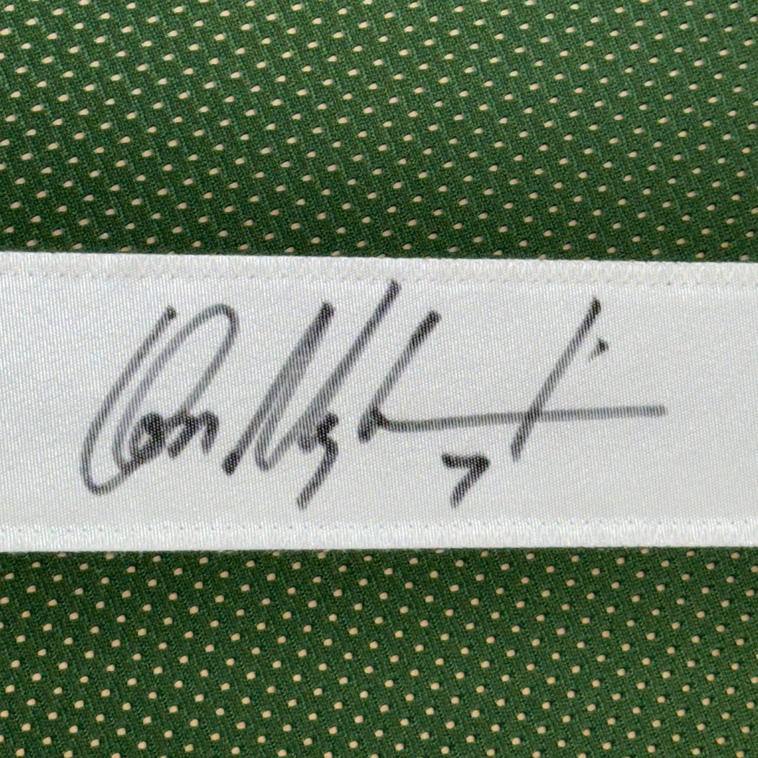 Framed Signed Don Majkowski 35x39 Green Bay Green Jersey JSA COA