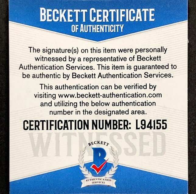 Robin Ventura signed Grand Slam inscription Baseball BAS COA Beckett + Pic Proof