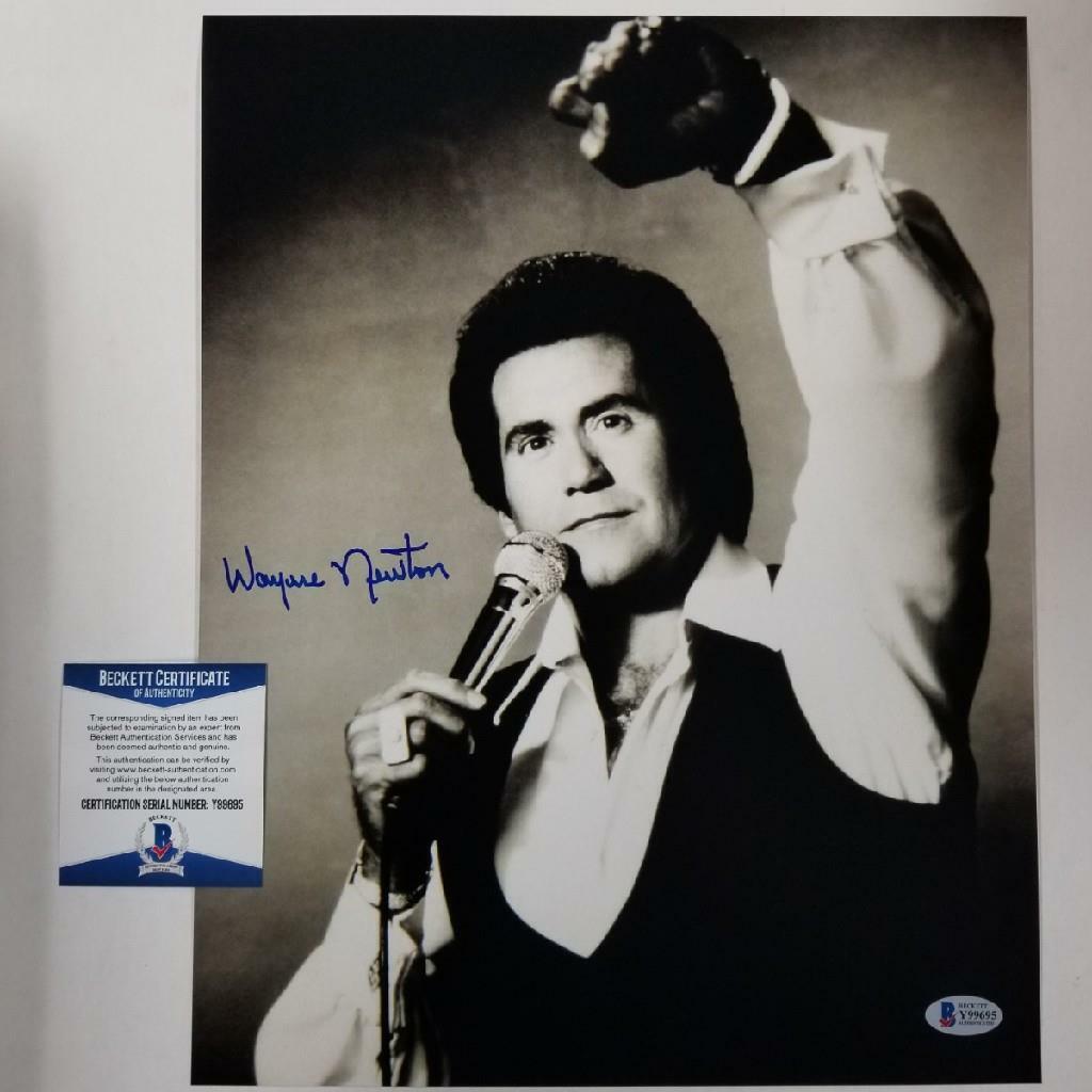 Wayne Newton signed 11x14 Photo #4 Las Vegas Actor Singer Autograph ~ BAS COA