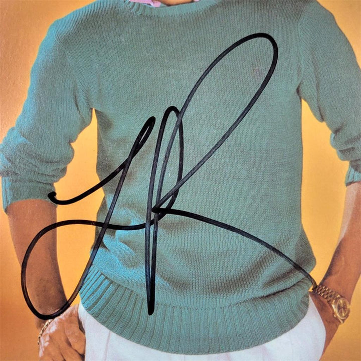 Lionel Richie signed Debut First Solo Vinyl Album Cover autograph Beckett BAS